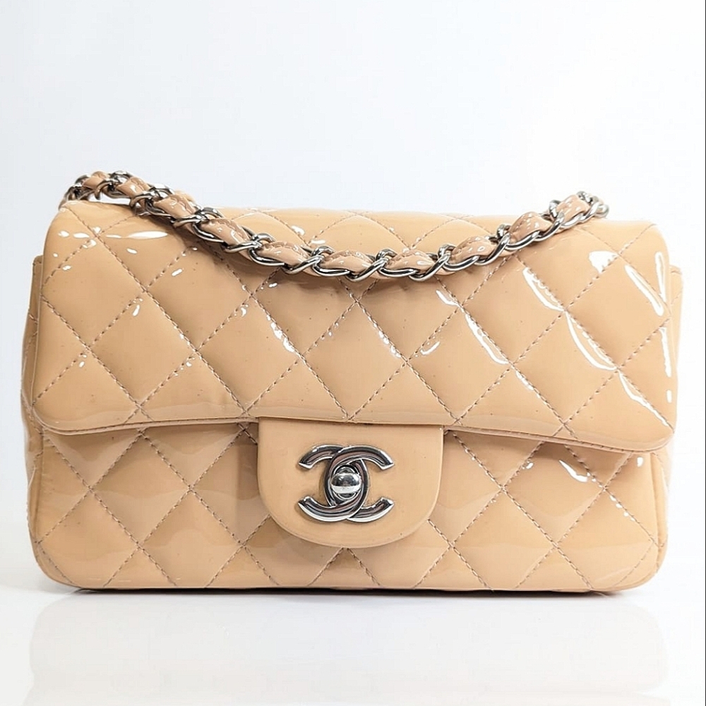 Authentic Chanel Mini Rectangular Classic Flap - image 1